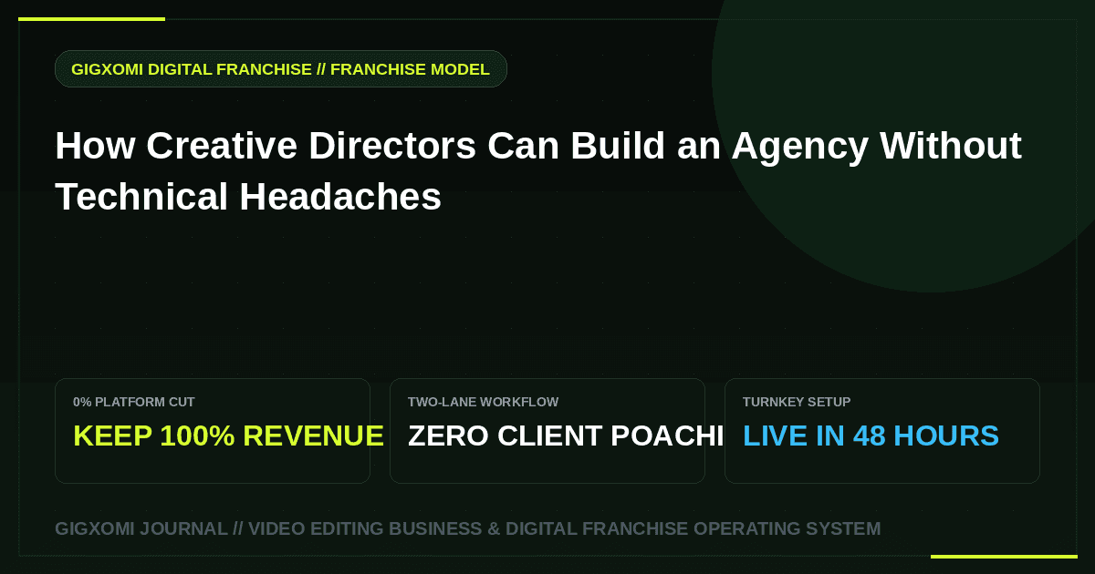 How Creative Directors Can Build an Agency Without Technical Headaches