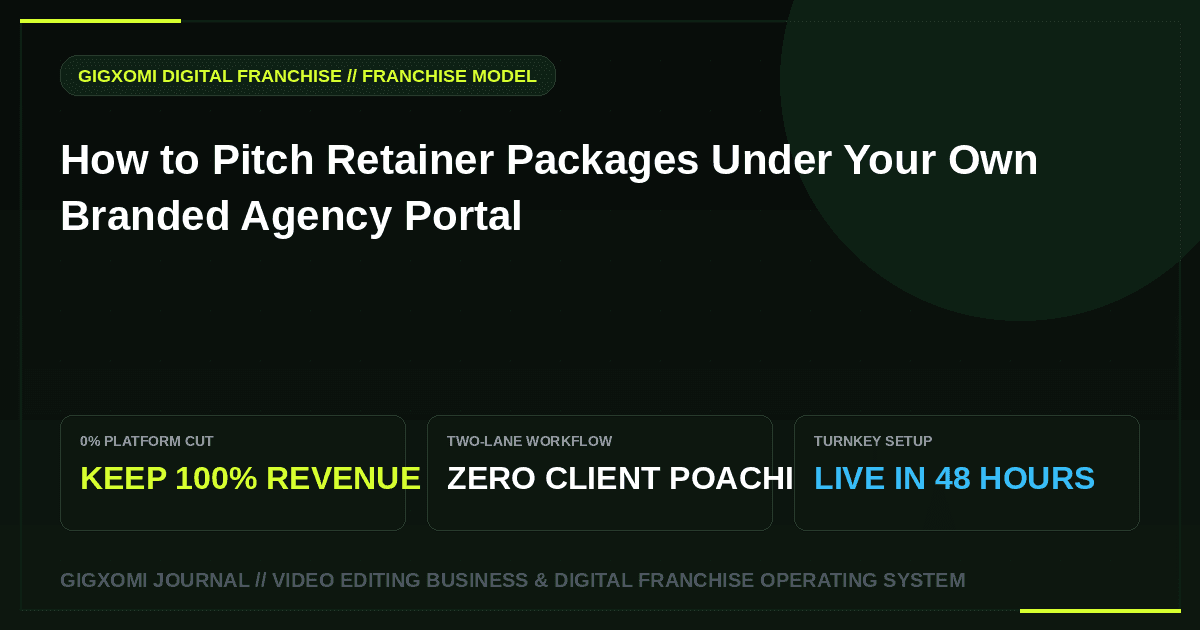 How to Pitch Retainer Packages Under Your Own Branded Agency Portal