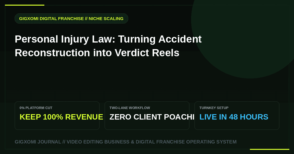 Personal Injury Law: Turning Accident Reconstruction into Verdict Reels