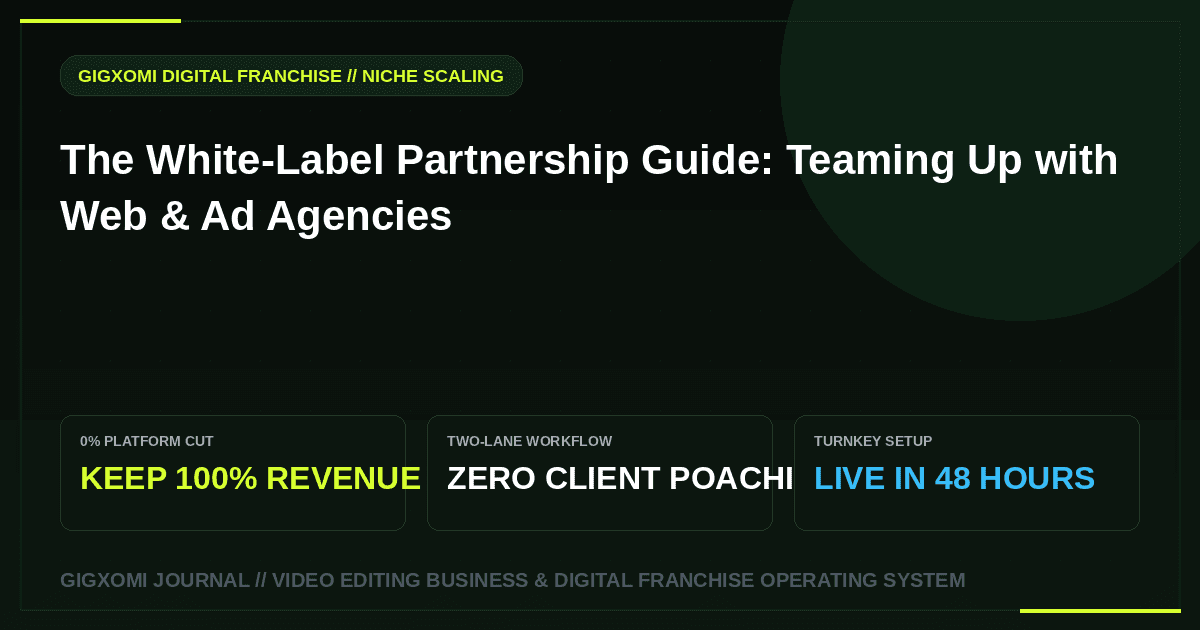 The White-Label Partnership Guide: Teaming Up with Web & Ad Agencies
