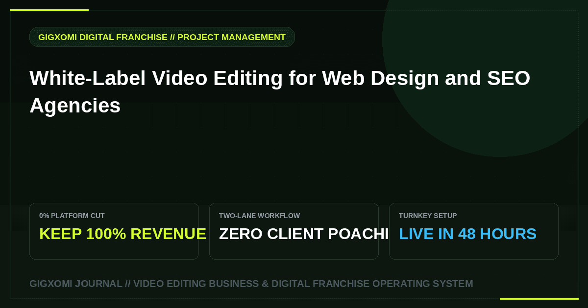 White-Label Video Editing for Web Design and SEO Agencies
